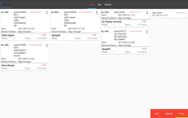 DigyWaiter android App screenshot 1